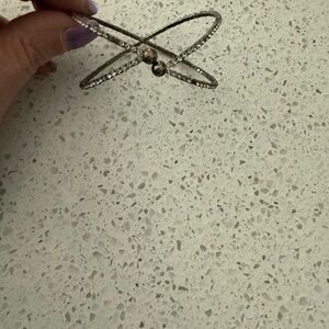 Silver Rhinestone Bracelet